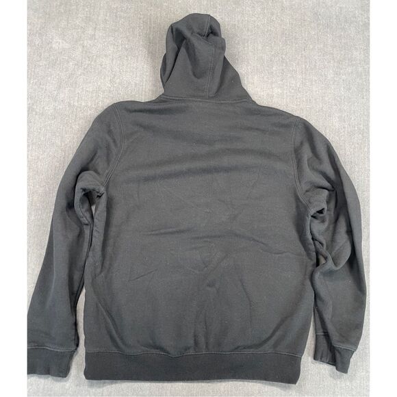 BoxLunch Naruto Hoodie Men M Black Hidden Leaf Anime Shippuden Ninja Academy - Picture 6 of 7